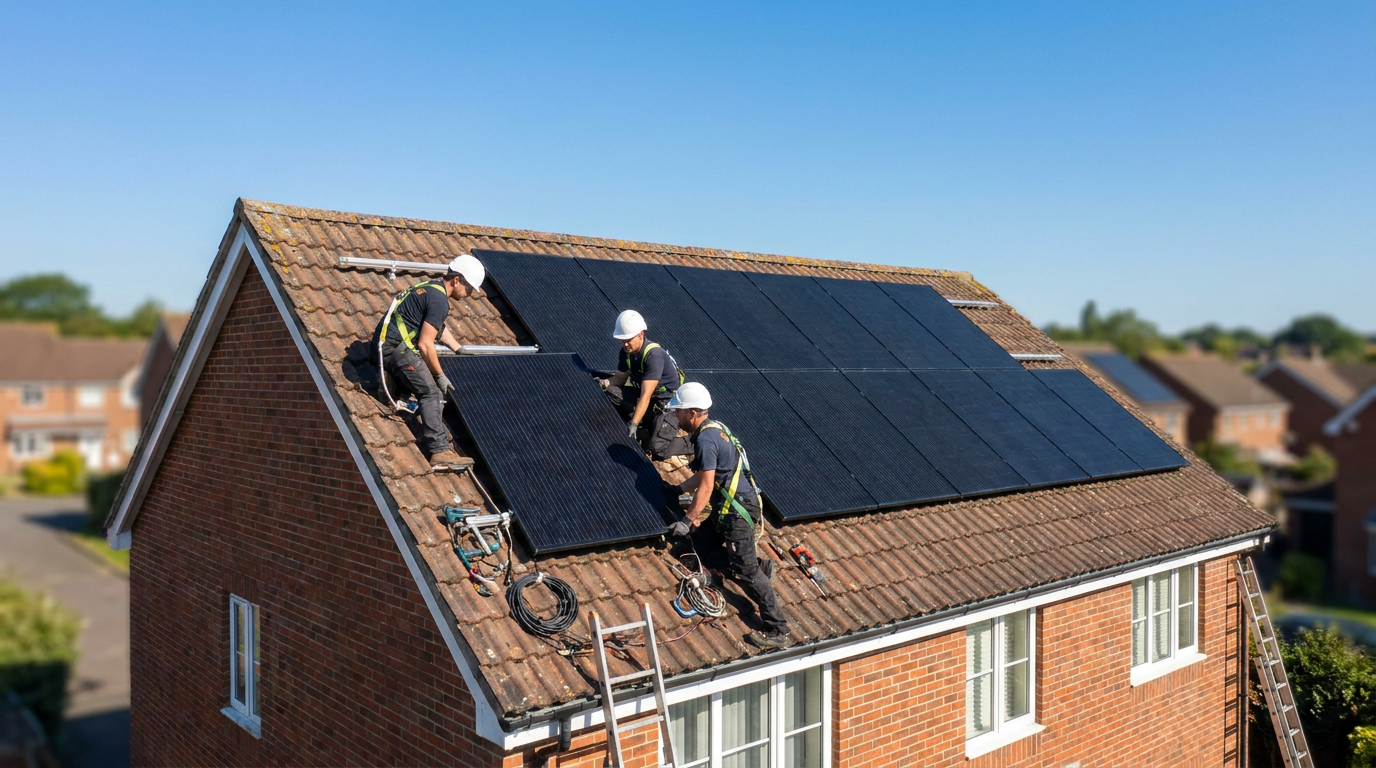 Solar Panels in Paisley